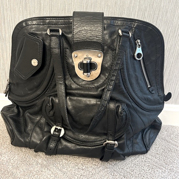 Alexander McQueen Black Novak Handbag - BEAUTIFUL CONDITION - Picture 2 of 7